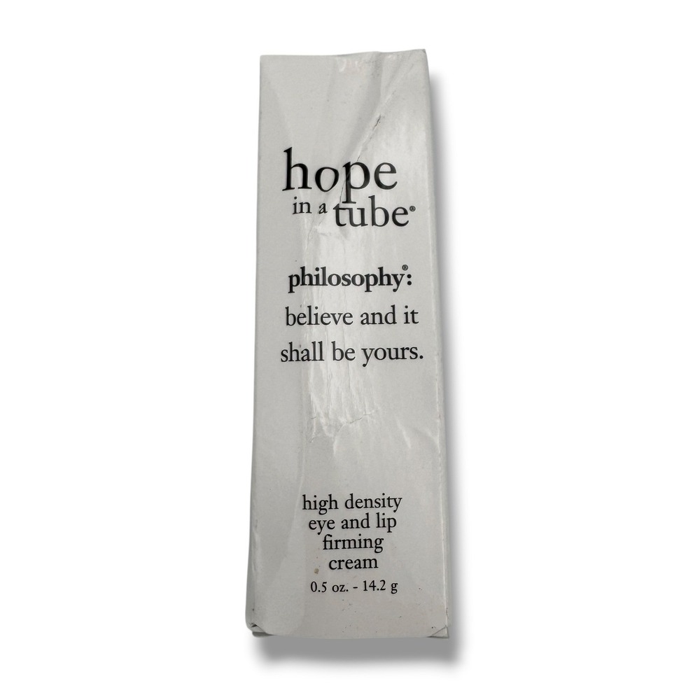 Philosophy Hope in a Tube Eye and Lip Firming Cream 0.5 oz New in Box